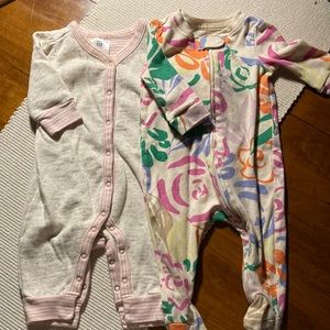 GAP romper and pj set